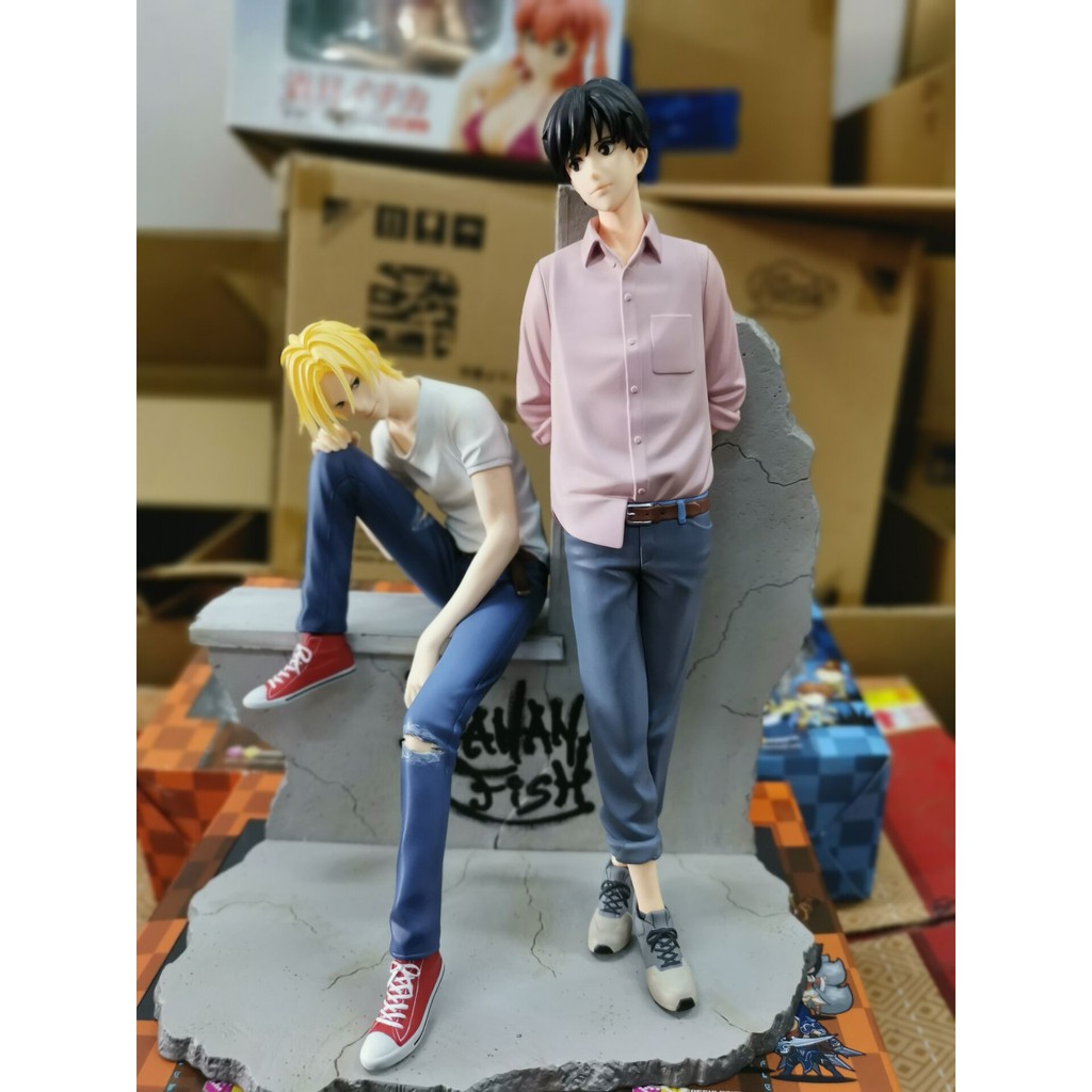 Japanese Original Anime Figure Banana Fish Aslan Jade Callenreese Ash Lynx Action Figure Collectib Shopee Philippines - ash lynx roblox