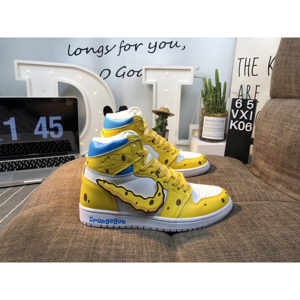 air jordan 1 spongebob