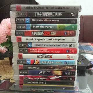 PS3 Games CD (pre-loved)