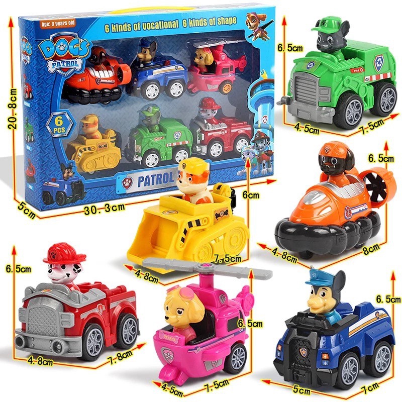 paw patrol pup racers