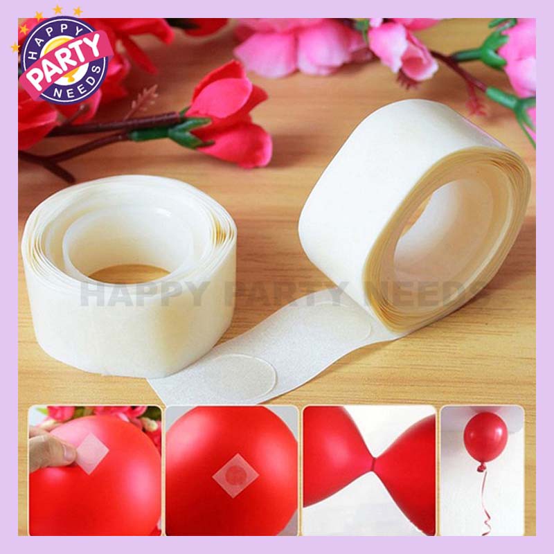 Balloon Tape Balloon Glue 100 Point Birthday Party Balloons Tape happy