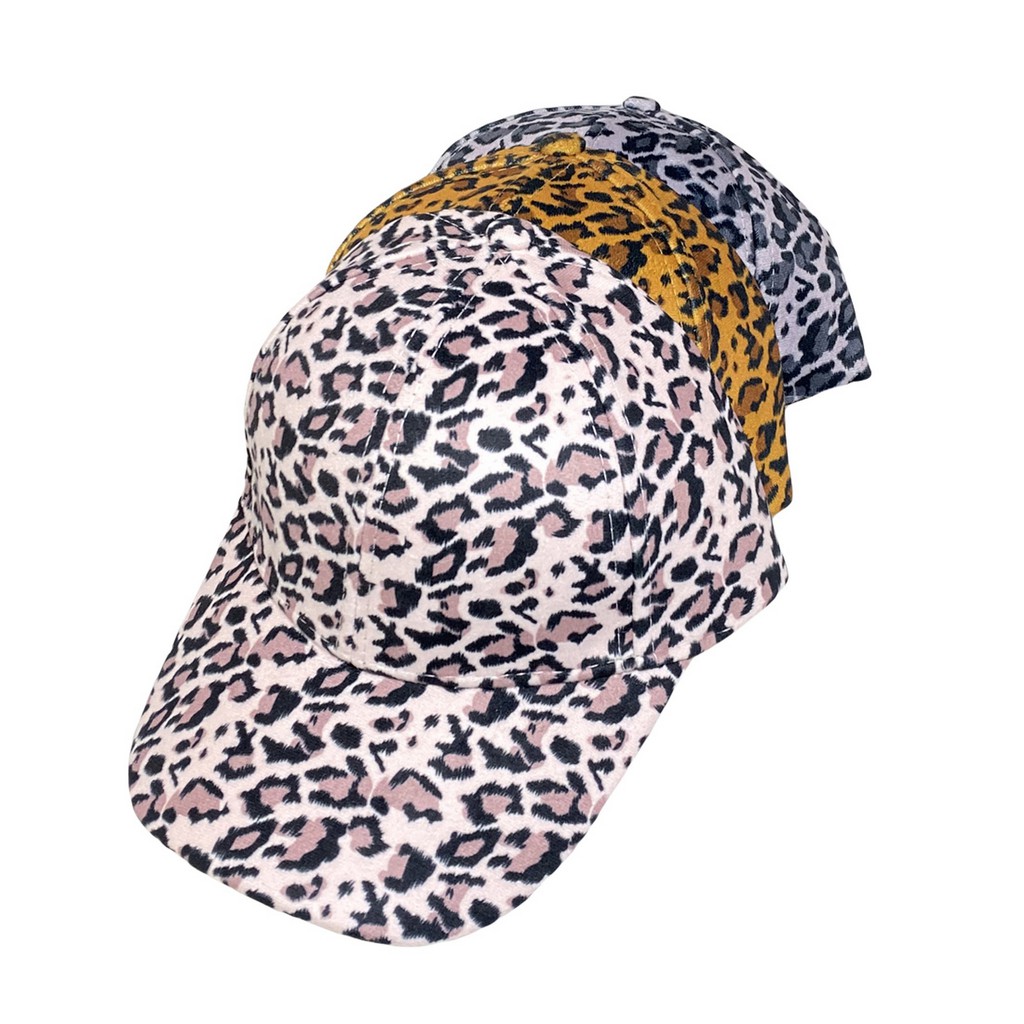 leopard baseball hat