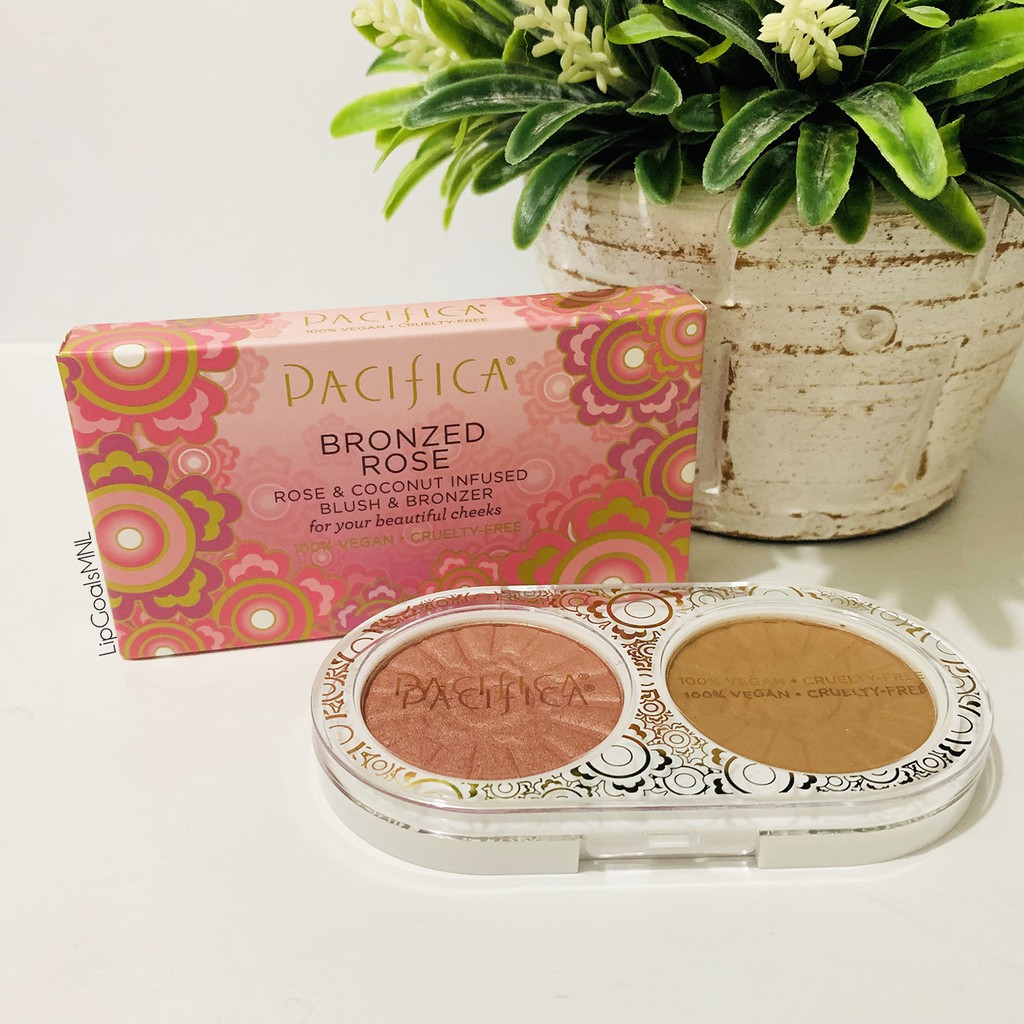 pacifica matte blush and bronzer