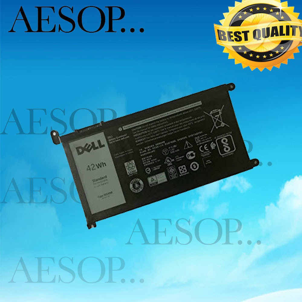 ORIGINAL WDX0R Laptop Battery for Dell Inspiron 15 5565 5567 7579 14