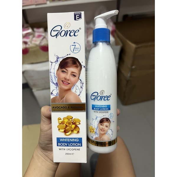 GOREE BODY WHITENING LOTION 250ml | Shopee Philippines