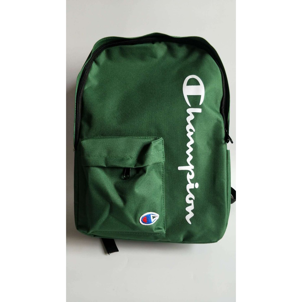 green champion backpack