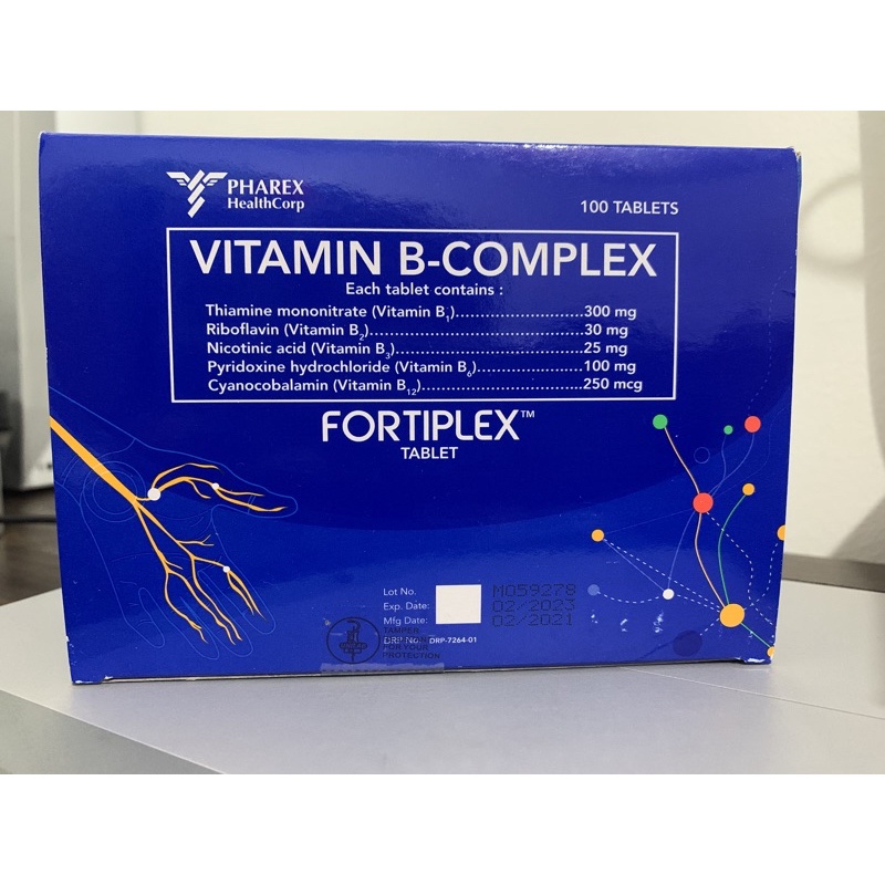 PHAREX FORTIPLEX (VIT B-COMPLEX) | Shopee Philippines