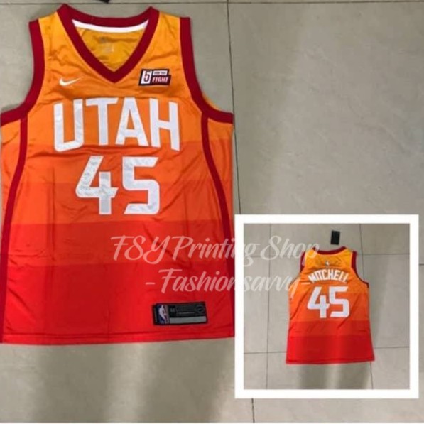 jazz red jersey