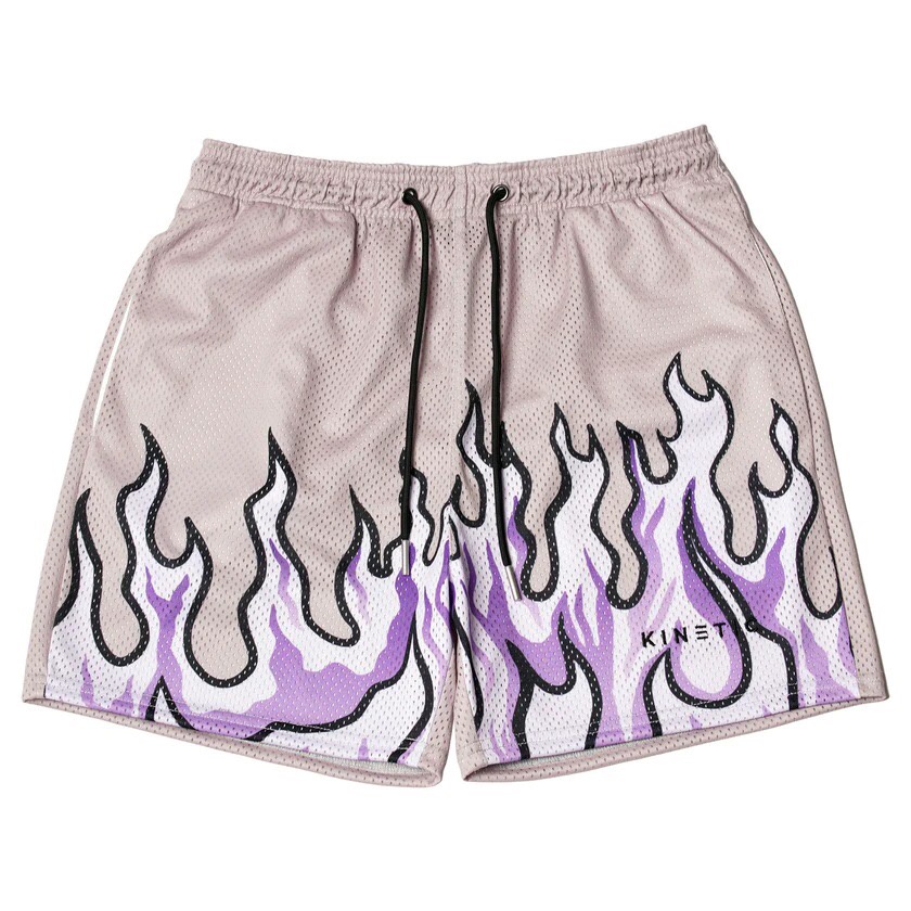 "The Flame" Sports Shorts Men's Oversized Fitness Running Quick