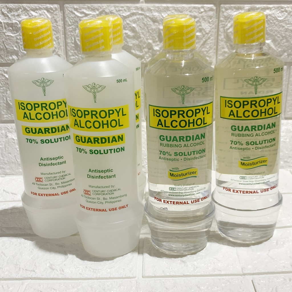 Guardian Isopropyl Alcohol 70 Solution 500 Ml Jeha Shopee Philippines 9435