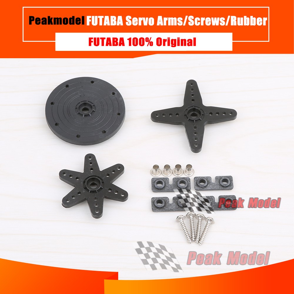 Futaba Original Servo Arms / Servo Screws / Servo Damping Rubber/ S3003