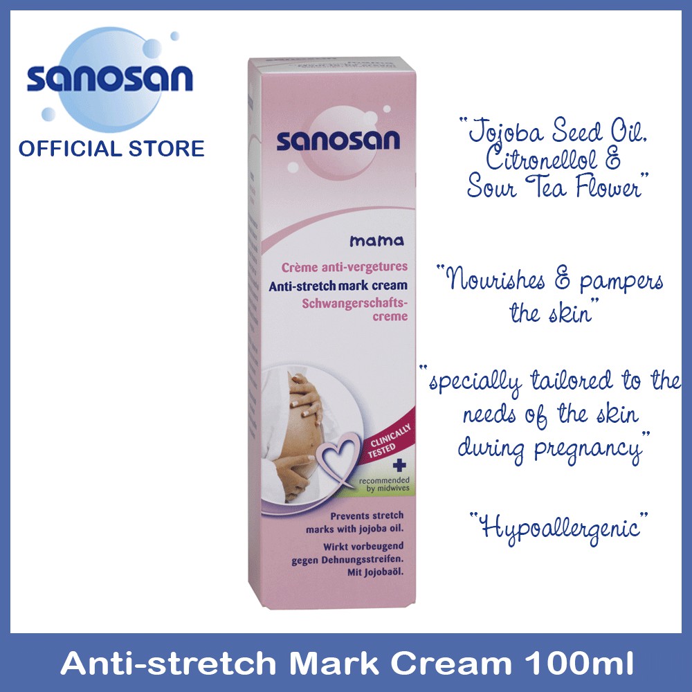 sanosan cream for stretch marks