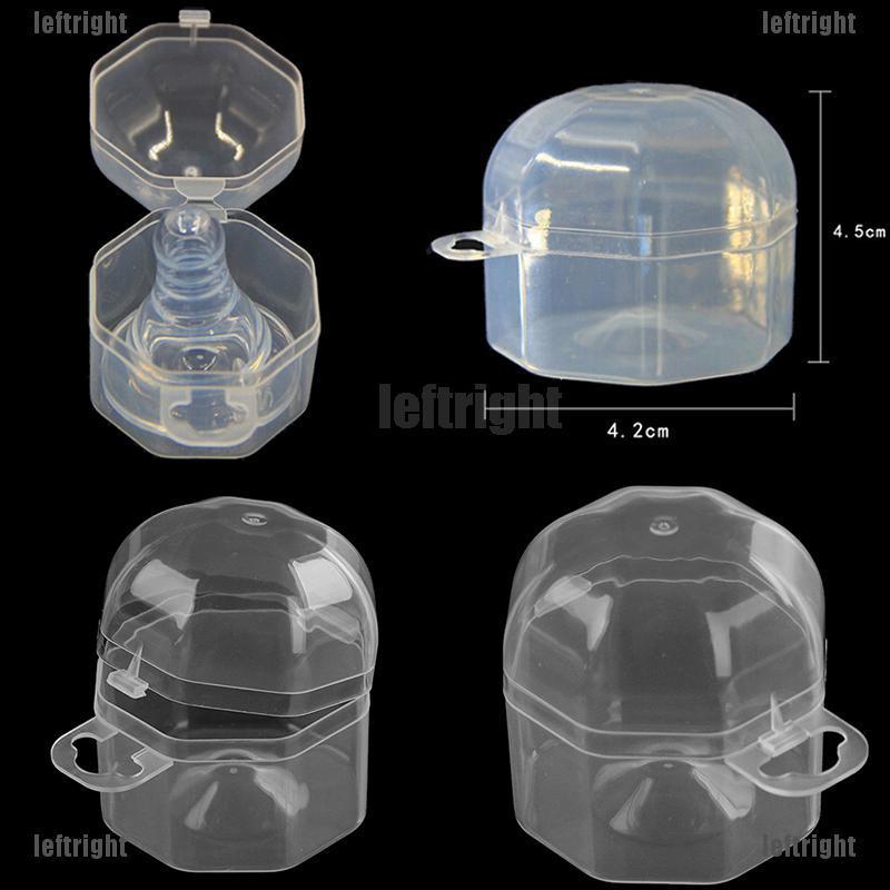 1pc portable baby infant pacifier nipple travel soother container pacifier box