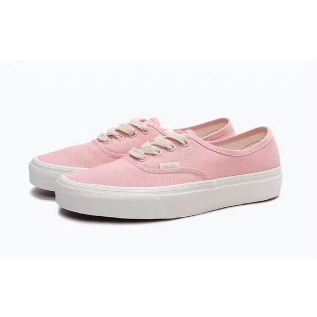 van pink shoes