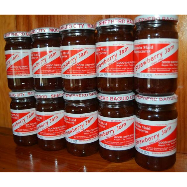 Strawberry Jam/ Strawberry Spread Good Shepherd Baguio City Shopee