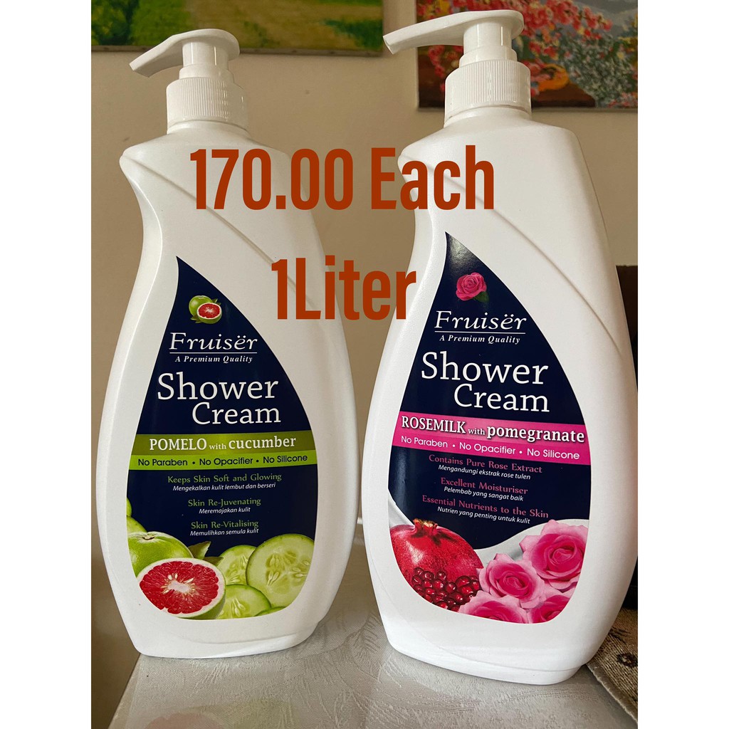 Fruiser Shower Cream 1000ML Shopee Philippines