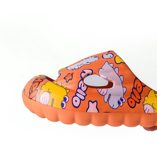 Children's cave shoes cute cartoon little dinosaur print EVA boys and girls beach shoes children's sandals #7