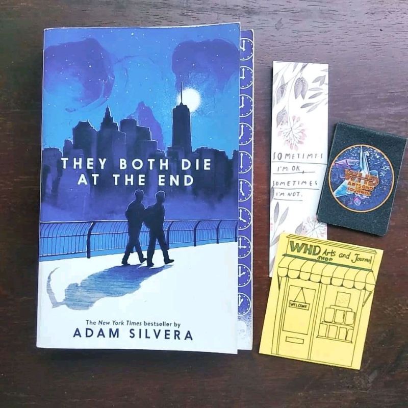 They Both Die at the End Book a Novel by Adam Silvera(Author of What if, it's Us)