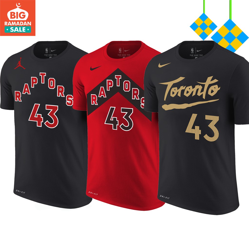 Nike Men's Toronto Raptors Pascal Siakam #43 Red Dri-Fit Swingman Jersey, Medium