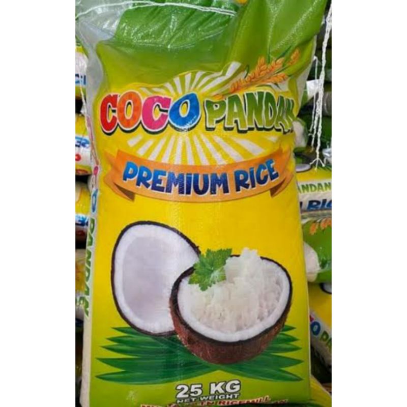 COCO PANDAN Premium Rice (25kls.) - WITH FREEBIE | Shopee Philippines