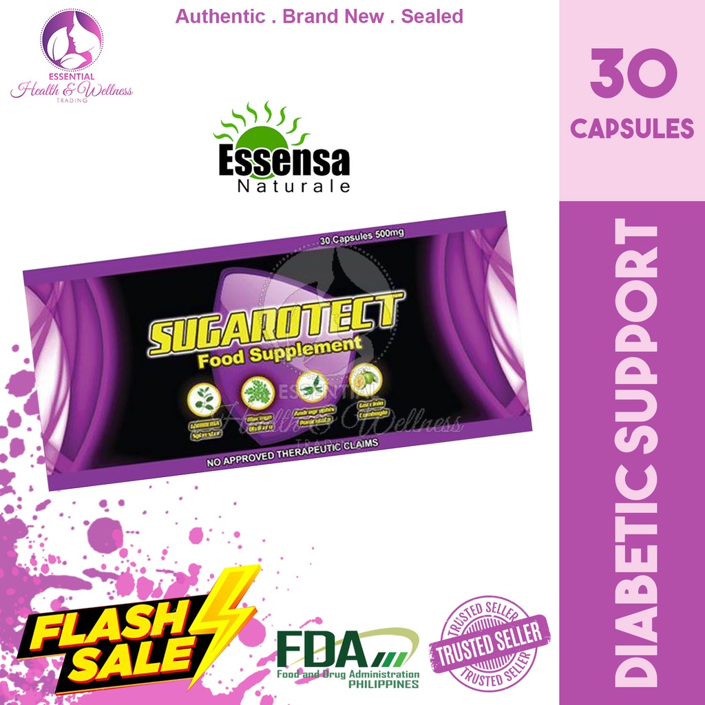 Sugarotect Food Supplement 30 Capsules (500mg)
