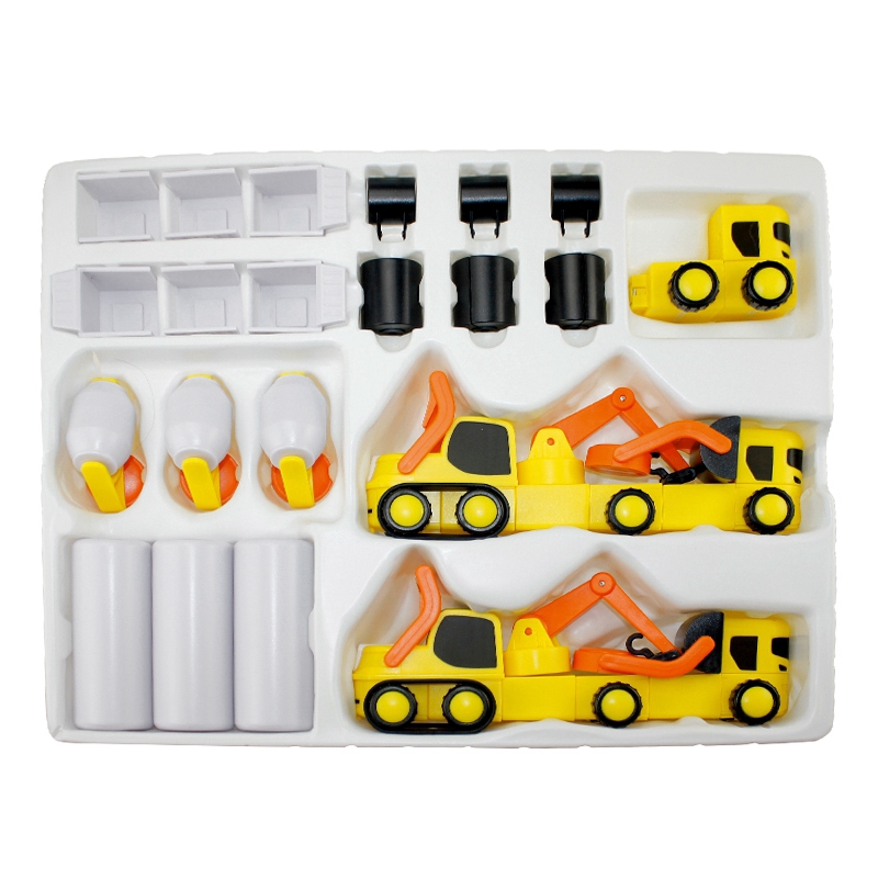 magnetic car building toy