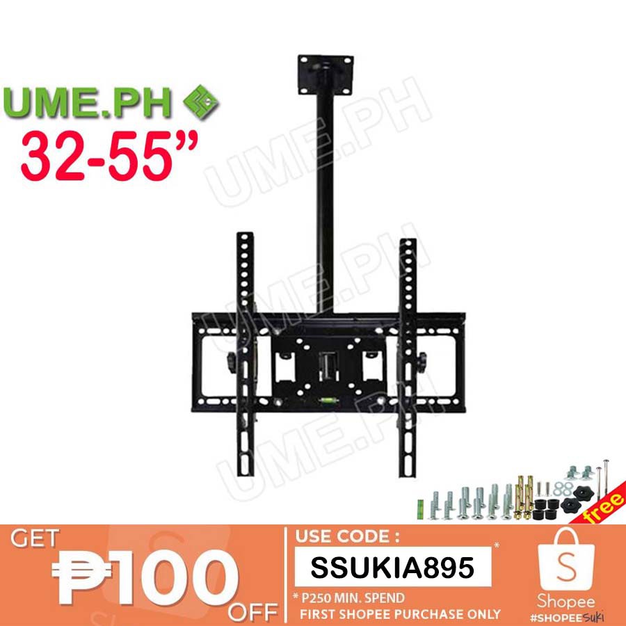 UME 32"55" LCD LED TV Bracket Swivel Tilt Ceiling Mount CP413 COD