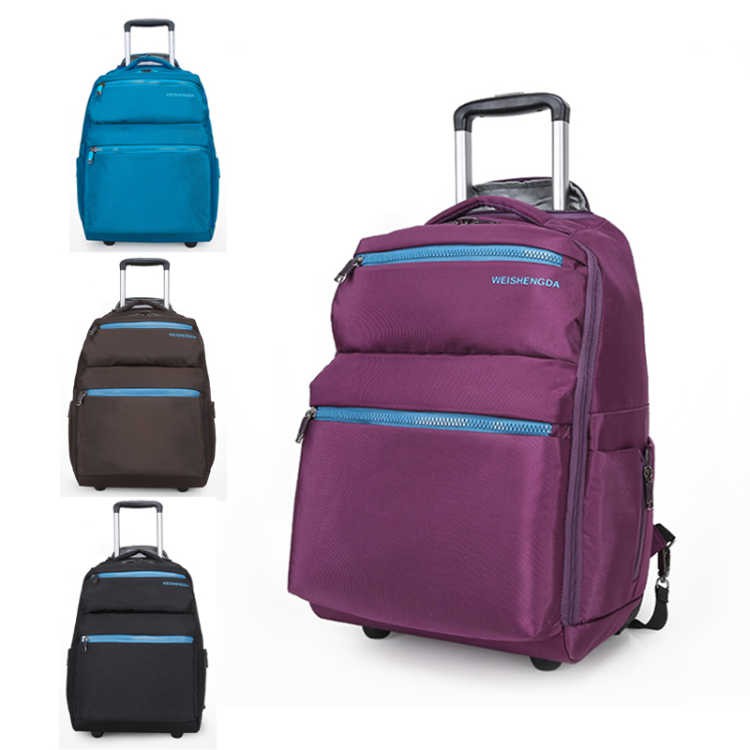 travel bag backpack with wheels