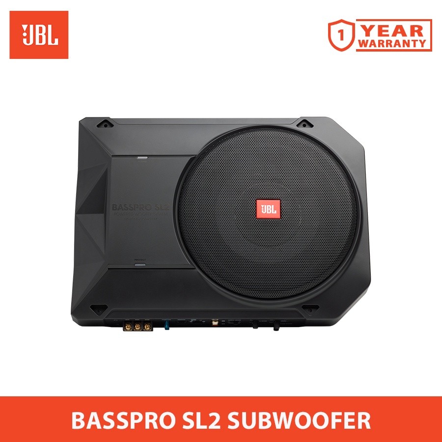 JBL BassPro SL 2 Subwoofer With Enclosure 08" Flat Active 125W RMS ...