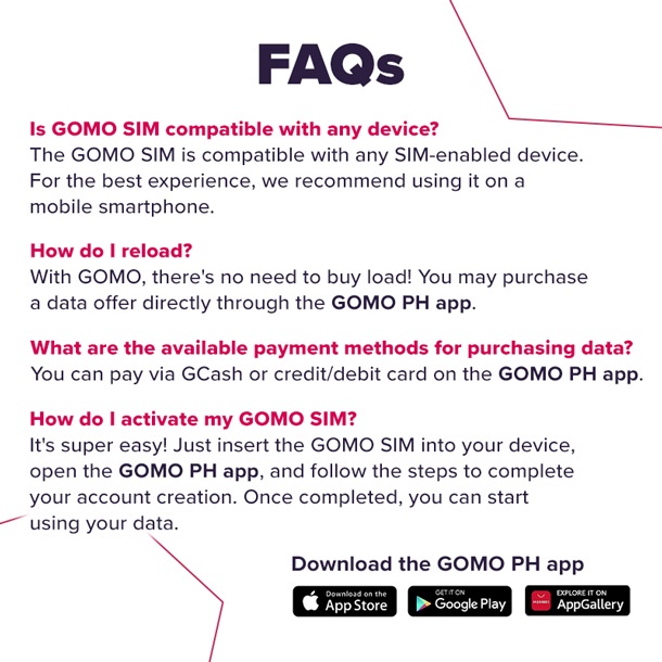 GOMO SIM with 30GB No Expiry #3