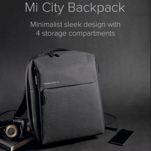 xiaomi mi minimalist urban backpack blue
