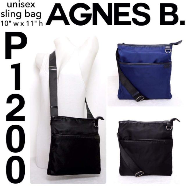 agnes b messenger bag