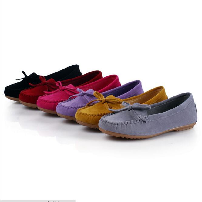 womens leather flats on sale