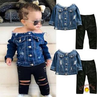 black denim jacket baby