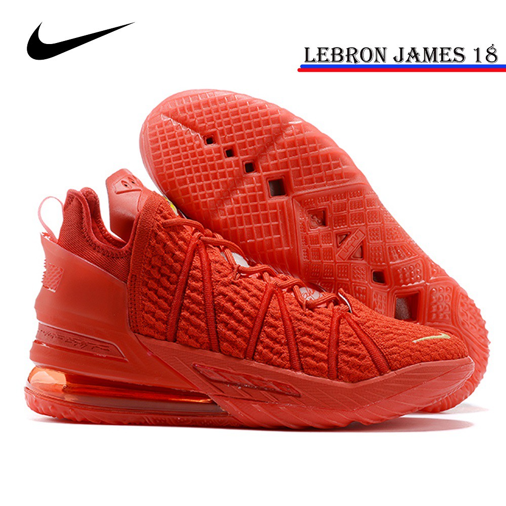 lebron 18 shoes red