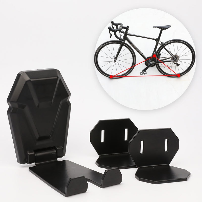Bike Pedal Wall Mount Rack 130Lb Horizontal Bicycle Storage Hanger