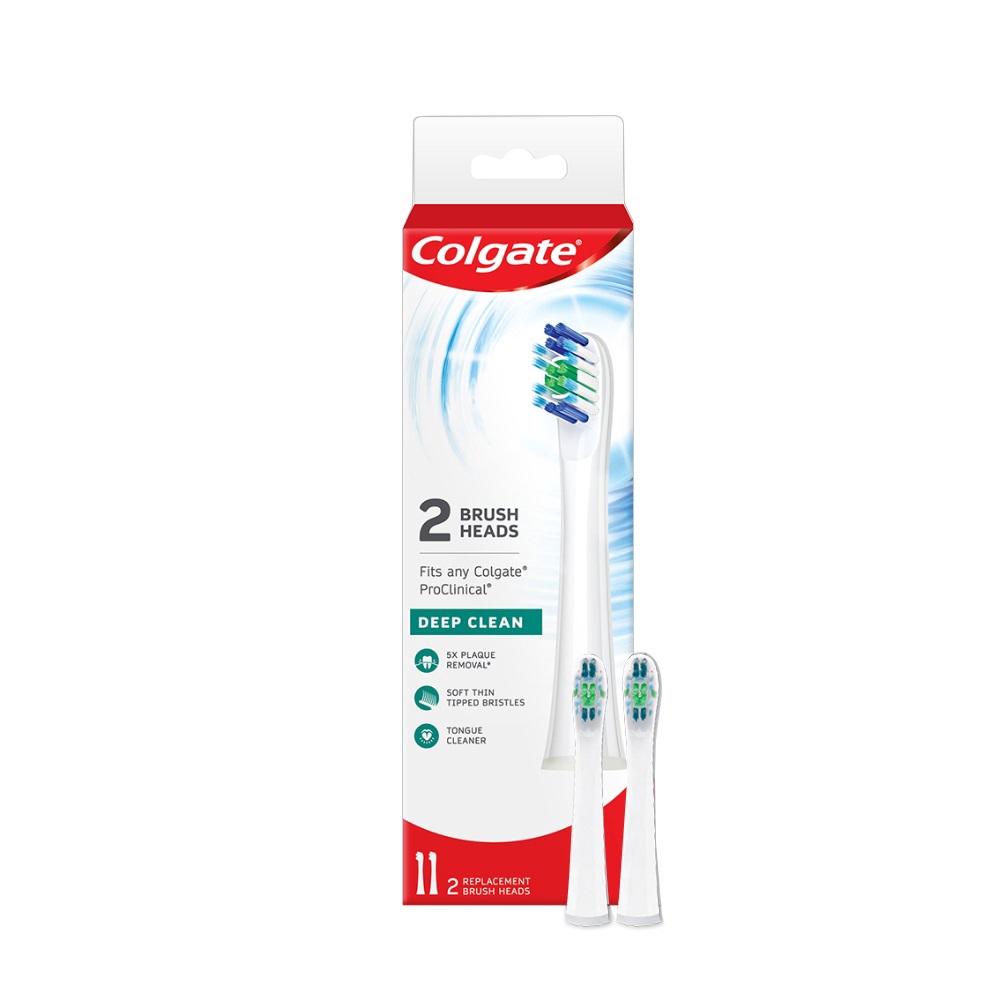 colgate proclinical 150 replacement brush heads