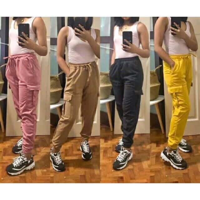womens jogger khakis