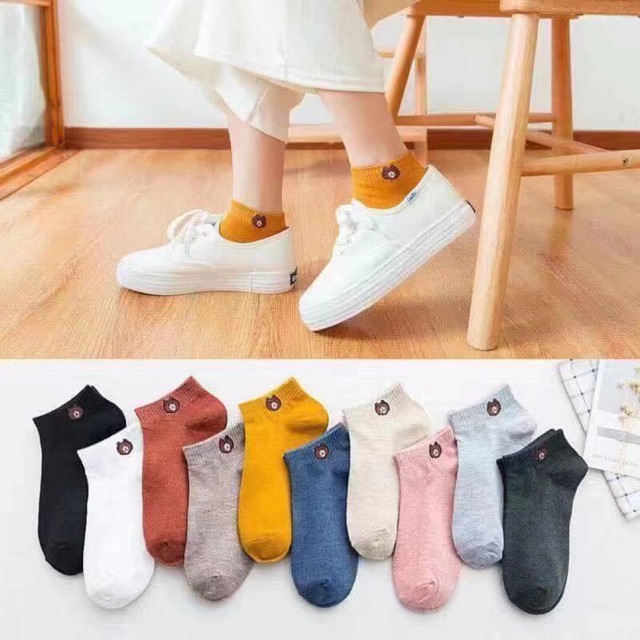 Line Korean Fashion Socks Unisex Socks | Shopee Philippines