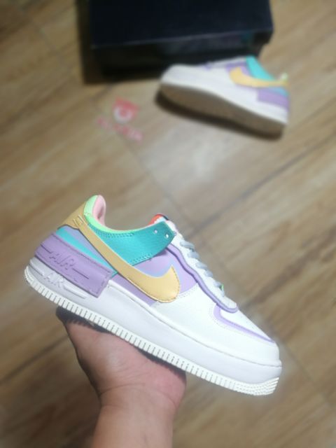 nike air force one shadow pastel