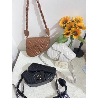 Bagcravings FRANKIE oblique bag/Sling Bag/HandBag/saddle bag