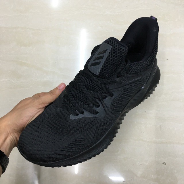 adidas alphabounce triple black