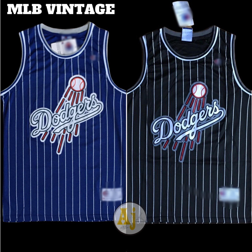 los angeles dodgers vintage streetwear retro air cool jersey Shopee