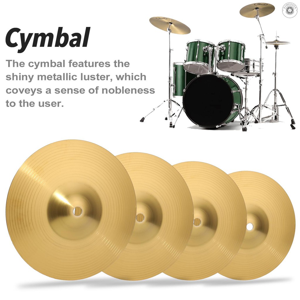 Brass Crash Cymbal Drum Instrument Cymbals Practical Alloy Cymbal for