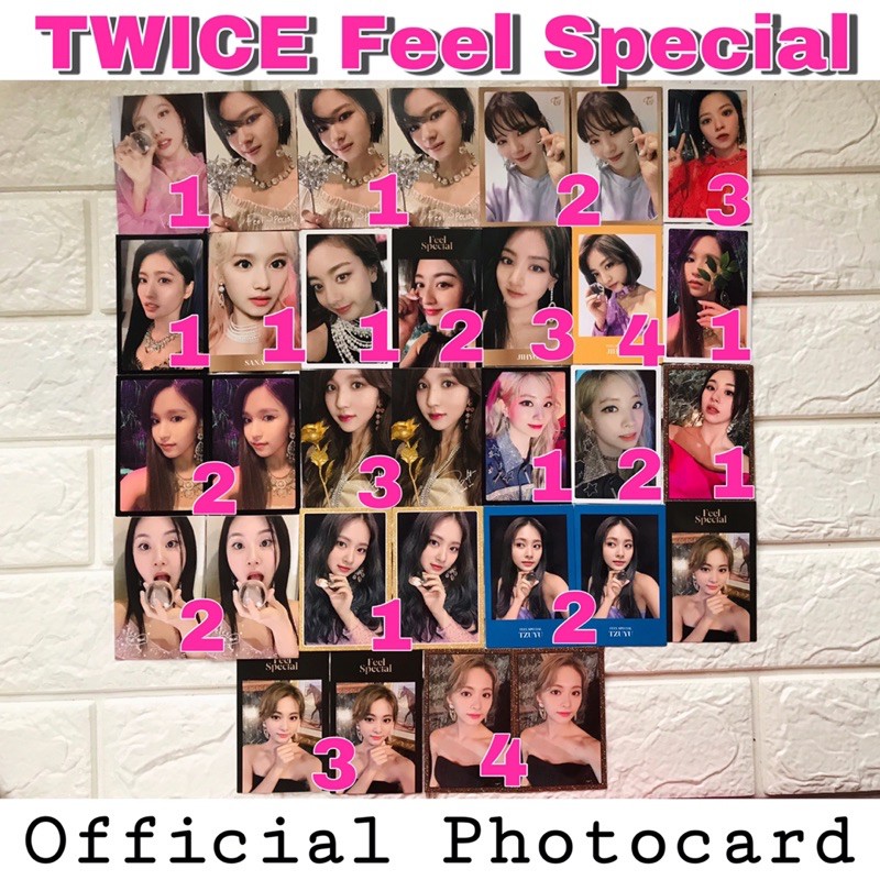 [ONHAND] TWICE FEEL SPECIAL PHOTOCARD | Shopee Philippines