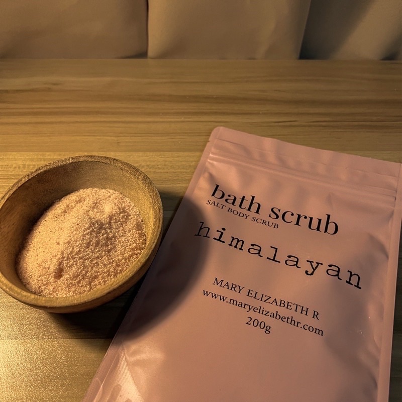 Himalayan Pink Salt Body Scrub - Mary Elizabeth R