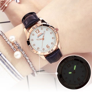 OPK Watch For Women Woman Leather Wrists Minimalist Original Good Quality Waterproof Luminous Quartz Fashion Watch With Box