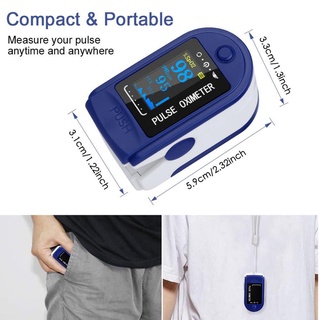 Digital LK87 Oximeter Heart Rate Detector Pulse Finger Pulse Oxygen ...