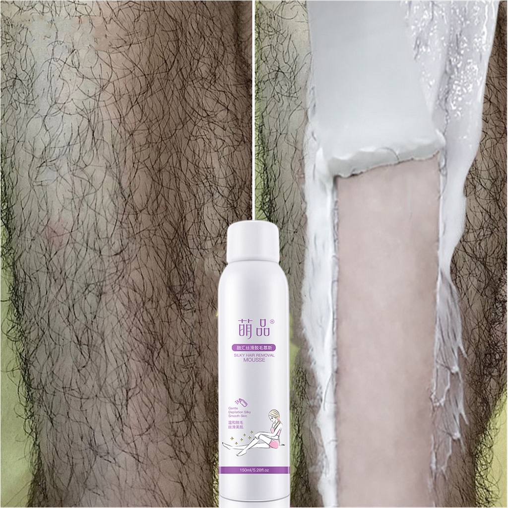 Hair Removal Spray Painless Depilatory Cream Arms Thighs Armpit Private