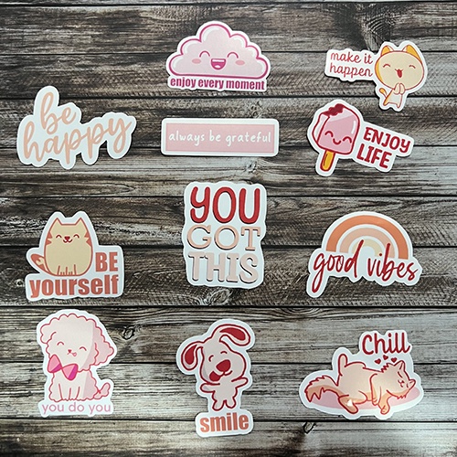 Feel Good Stickers, Vinyl, Waterresistant, Glossy Shopee Philippines